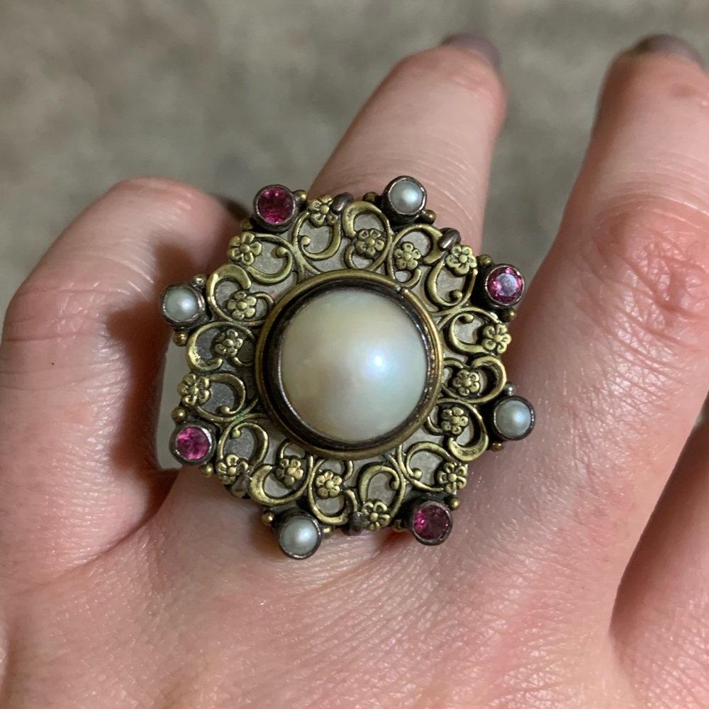 Mars and Valentine / echo of a dreamer ring